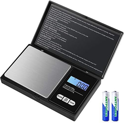  Pocket Gram Scale 500g X 0.01g, [7 Units] Diyife® Digital Grams Scale, Small Ounce Scale, Stainless Steel Jewelry Scale With Tare, Auto Off, LCD Back-Lit, Batteries Included