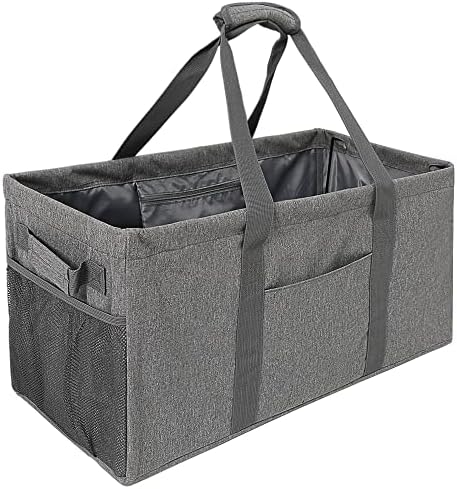  Acnusik Extra Large Utility Tote Bag For Women With Pockets,Canvas Collapsible Tote Bags
