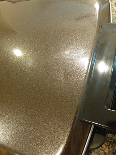  EA-DCC10 Gourmet Sizzler Electric Griddle,Stainless Brown Extra Large