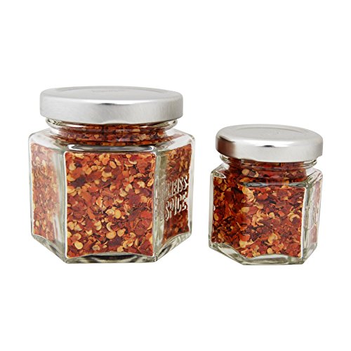  Basic Kit | 12 Magnetic Spice Jars Filled With Organic Seasonings (Large Jars)…