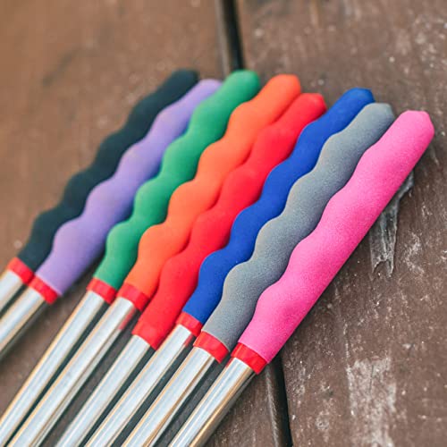  Marshmallow Roasting Sticks 45 Inch 4 Pack Smores Kit - Marshmallows Smores Sticks For Fire Pit Long - Camping Campfire Accessories S'mores Gift Set - Smore Hot Dog Roaster Marshmello Skewers