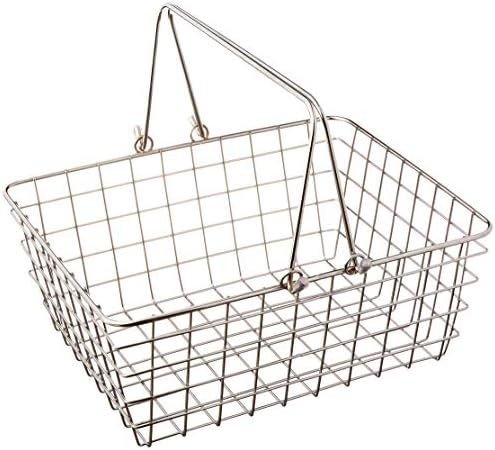  Wire Storage Basket, Medium, Chrome (43270)