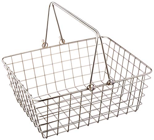  Wire Storage Basket, Medium, Chrome (43270)