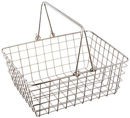  Wire Storage Basket, Medium, Chrome (43270)