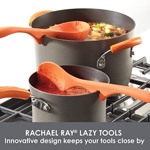  Kitchen Tools And Gadgets Nonstick Utensils/Lazy Spoon And Ladle, 2 Piece, Marine Blue