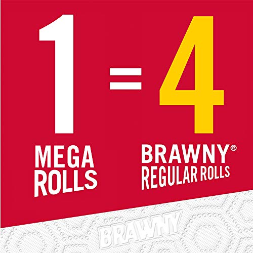  ® Paper Towels, 1 Mega Roll = 4 Regular Rolls, Pick-A-Size Sheets