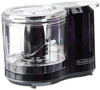 Black & Decker Lack+Decker HC150B 1.5-Cup One-Touch Electric Food Chopper, Capacity & Rice Cooker, 6-cup, White