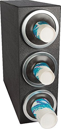  C2903 EZ-Fit Dimension Polystyrene Beverage Dispenser Cabinet With Metal Finish Trim Rings, 7-3/4" Width X 22-3/8" Height X 23-3/4" Depth