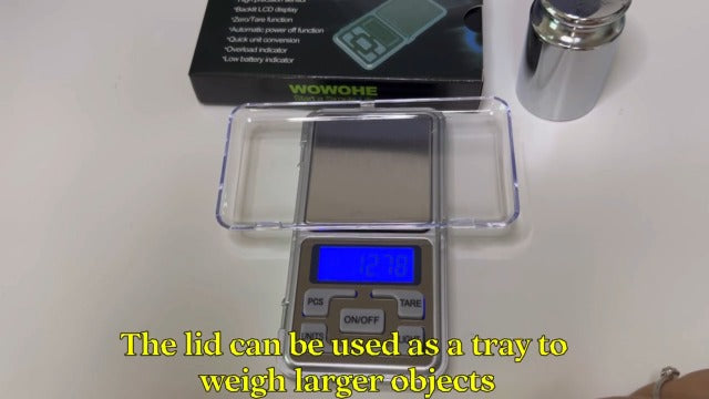  Food Travel Scale Portable Scale Gram Capacity 500g Degital Kitchen Small Mini Scale Lab Measuring Scale High Precision Pocket Scale