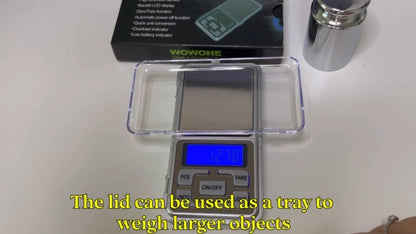  Food Travel Scale Portable Scale Gram Capacity 500g Degital Kitchen Small Mini Scale Lab Measuring Scale High Precision Pocket Scale