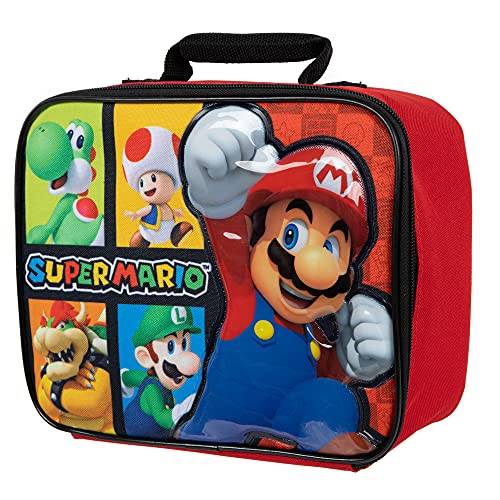 Bioworld Super Mario Brothers Retro Video Game Insulated Lunchbox