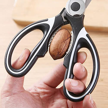 Wolpin Stainless Steel Kitchen Scissor With Cover Multipurpose Kitchen Household And Garden Scissor