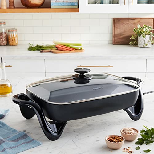 Presto 06852 16-Inch Electric Skillet With Glass Cover