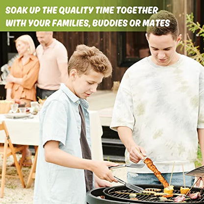  270PCS Bamboo Sticks Bulk - Premium Natural Wooden Skewers Bamboo Skewers Wood Sticks For BBQ, Open Fire Pit, Caramel Apples, Hamburger, Fruit, Grilling. Φ=3.5mm, L=15cm