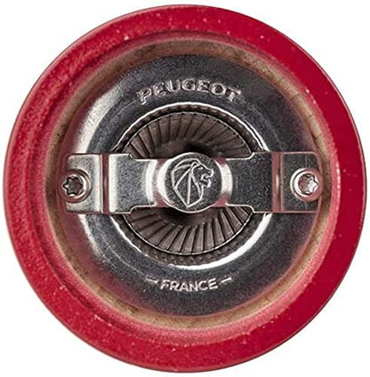Peugeot Bistro Salt Mill Passion Red 10cm-4in.