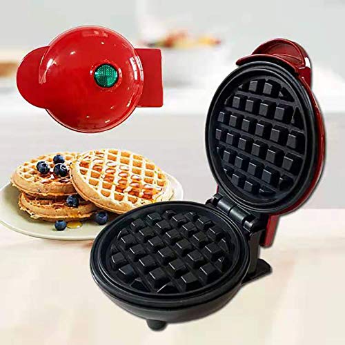  Mini Waffle Maker Keto,Mini Waffle Iron For Kids And Individuals,Small Waffle Maker Mini Pancake,Waffle Cone,Paninis,Hushbrowns