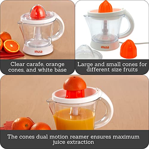  MUSA USA GAU-80340 Electric Citrus Juicer 40-Watts, White