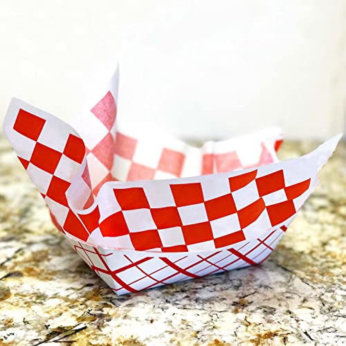  Deli Paper Sheets Sandwich Wrap Paper - 12x12" Food Wrapping Grease Resistant Checkered Liner Papers, Perfect For Restaurants, Barbecues, Picnics, Parties, Kids Meals, Outdoors - 250 Sheets