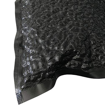  2 Large Commercial Bargains 11" X 50' Black And Clear Commercial Vacuum Sealer Food Storage Rolls