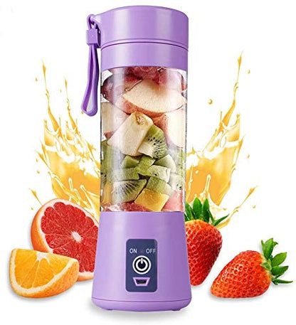  Mini USB Portable Juicer Cup 6-blade Juicer