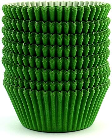  Standard Size Baking Cups Food-Grade Greaseproof Paper Cupcake Liners 200 Pcs (Natural)