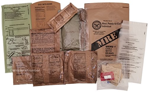  MRE 2019 Inspection Date Case, 12 Meals With 2019 Inspection Date, 2016 Pack Date. Military Surplus Meal Ready To Eat. (A-Case)