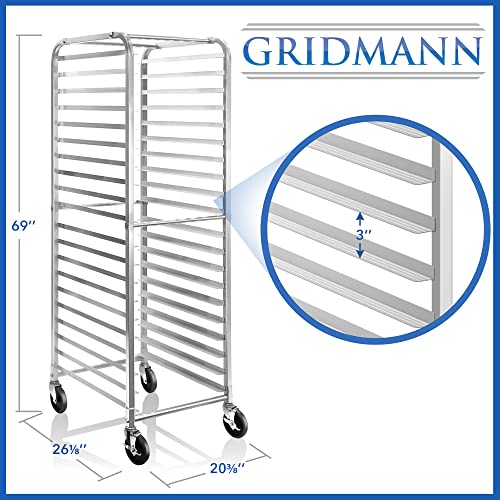  Commercial Bun Pan Bakery Rack - 20 Sheet
