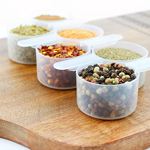  43cc / 3-Tablespoon Scoops (10-Pack); Bulk Measures For Protein Powder, Coffee, Spices And Dry Goods