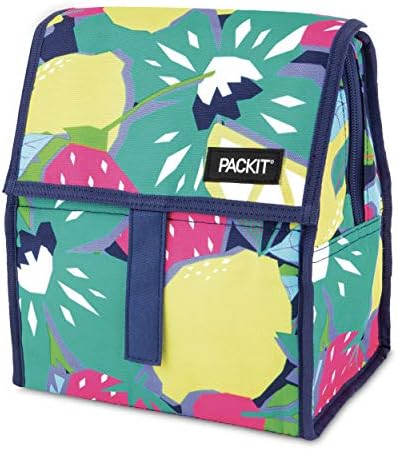  Freezable Lunch Bag With Zip Closure, Bright Stars
