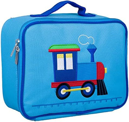  Kids Insulated Embroidered Lunch Box Bag For Boys & Girls, Measures 10 X 7.5 X 4 Inches Lunch Box For Kids, Ideal For Packing Hot Or Cold Snacks For School & Travel (Robot)