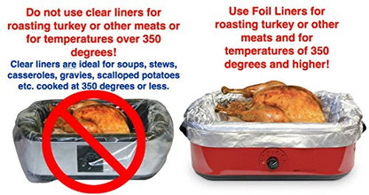  Saver Electric Roaster Oven Liners(Pack Of 3)