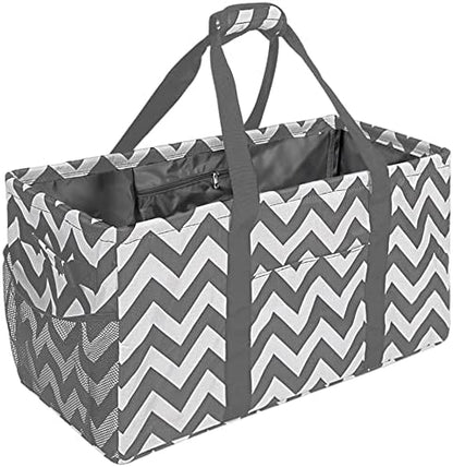  Acnusik Extra Large Utility Tote Bag For Women With Pockets,Canvas Collapsible Tote Bags