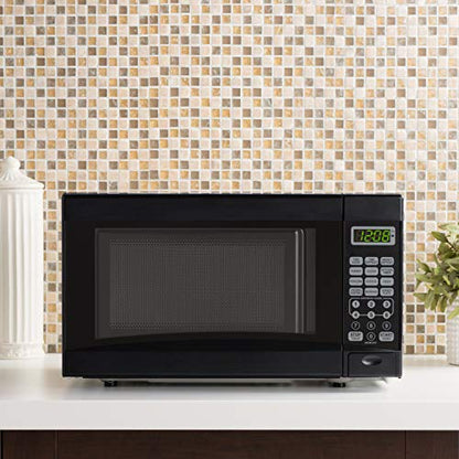  Mainstays 0.7 Cu. Ft. 700 Watt LED Sleek Microwave Oven - Black