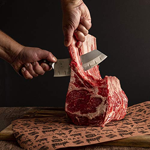 Blacksmith Cleaver & Chef Knife With Holster