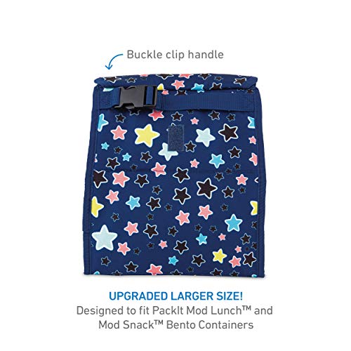  Freezable Lunch Bag With Zip Closure, Bright Stars