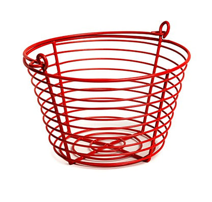  8 Inch Red Egg Basket 468