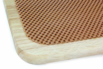 Camco - 43753-A Hardwood Cutting Board And Stove Topper With Non-Skid Backing, Includes Flexible Cutting Mat