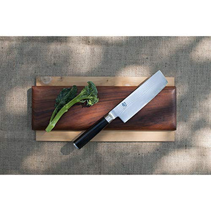  Cutlery Classic Nakiri Knife 6.5", Ideal Chopping Knife For Vegetables And All-Purpose Chef Knife, Professional Nakiri Knife, Handcrafted Japanese Kitchen Knife