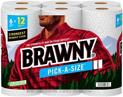 ® Tear-A-Square® Paper Towels, 16 Double Rolls = 32 Regular Rolls