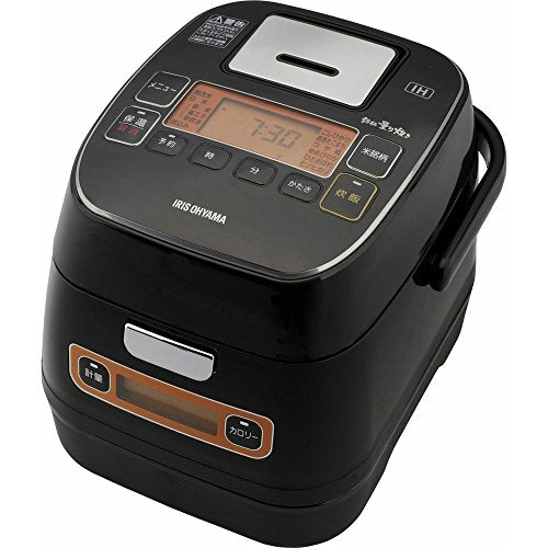  Jar Rice Cooker (3Go) (Measurement Cooking & Calorie Calculation Function) RC-IA31-B (BLACK)【Japan Domestic Genuine Products】