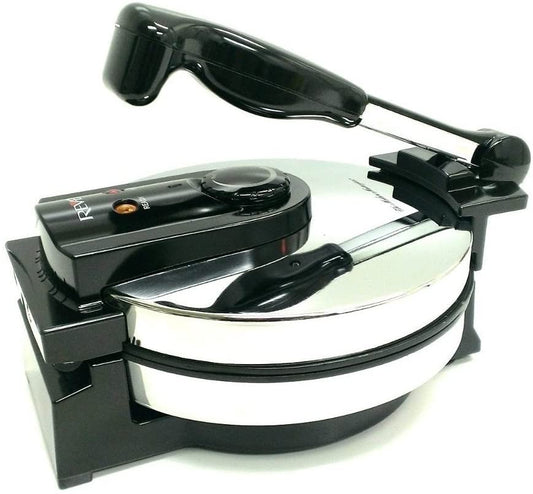 GENERIC 8" Tortilla / Flat Bread Maker 120 Volt With Temperature Control Silver Color