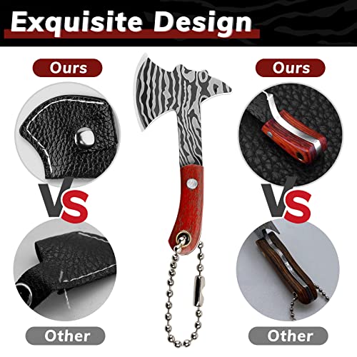  Tiny Knife Chef Keychain With Sheath For Package Opener Box Cutter Letter Opener-8pcs