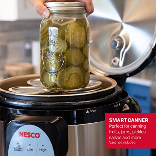  ESCO NPC-9 Smart Electric Pressure Cooker And Canner, 9.5 Quart, Stainless Steel