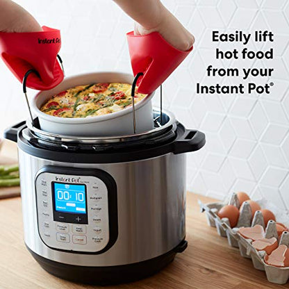  Duo Mini 7-in-1 Electric Pressure Cooker, Sterilizer, Slow Cooker, Rice Cooker, Steamer, Saute, Yogurt Maker, And Warmer, 3 Quart, 11 One-Touch Programs & Pot Mini Mitts