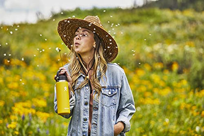 Hydro Flask YDRO FLASK - Travel Coffee Flask 354 Ml (12 Oz) - Vacuum Insulated Stainless Steel Travel Mug With Leak Proof Flex Sip Lid - BPA-Free - Wide Mouth - Stone