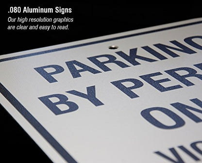  Warning Corvette Parking Only Sign 12" Wide X 18" Tall Heavy Gauge Aluminum