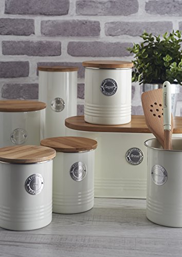 Typhoon Living Utensil Pot, 15cm, Cream