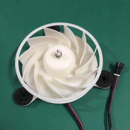  DC12V 3W 1870RPM Refrigerator Refrigerating And Freezing Fan ZWF-30-3 For Meiling Refrigerator Fan Motor Accessories - (Speed(RPM): DC12V 3W)