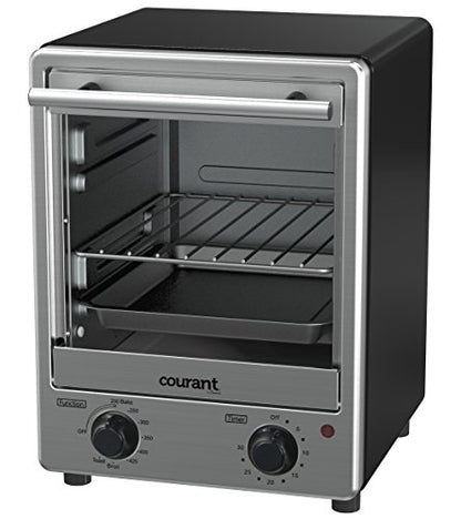  Toaster Oven Space Saving Design Toastower Tempered Glass Door Stainless Steel