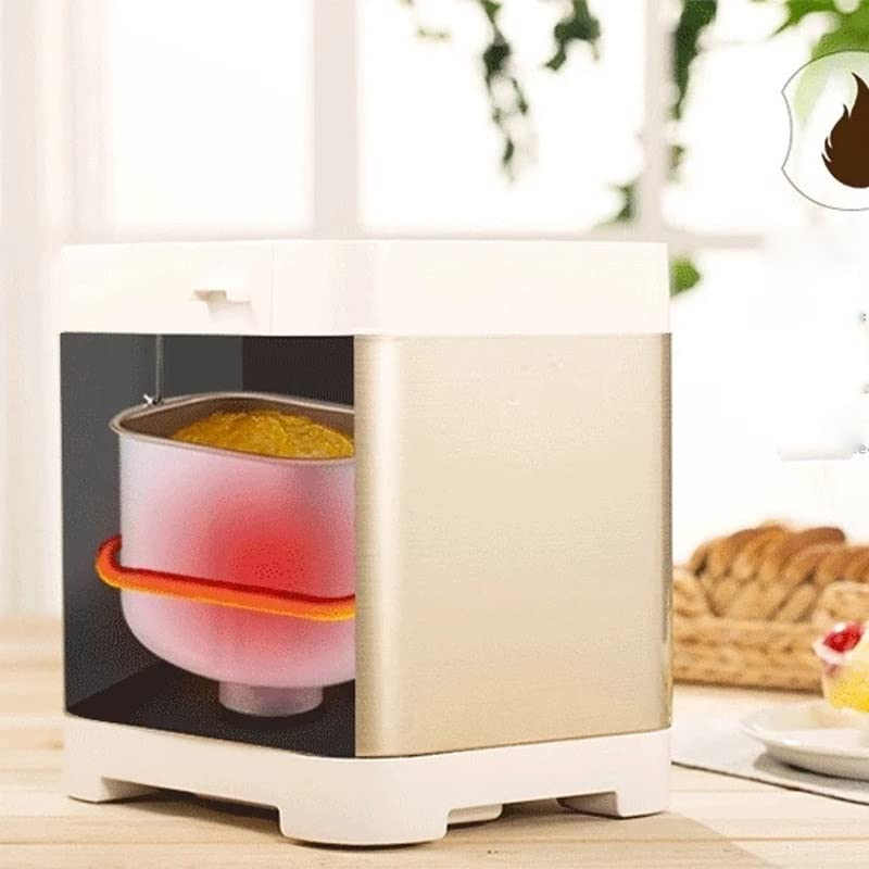  Thick Bread Maker Household Automatic Small Kneading And Fermentation Intelligent Steamed Bread Machine Multifunctional (Color : A)